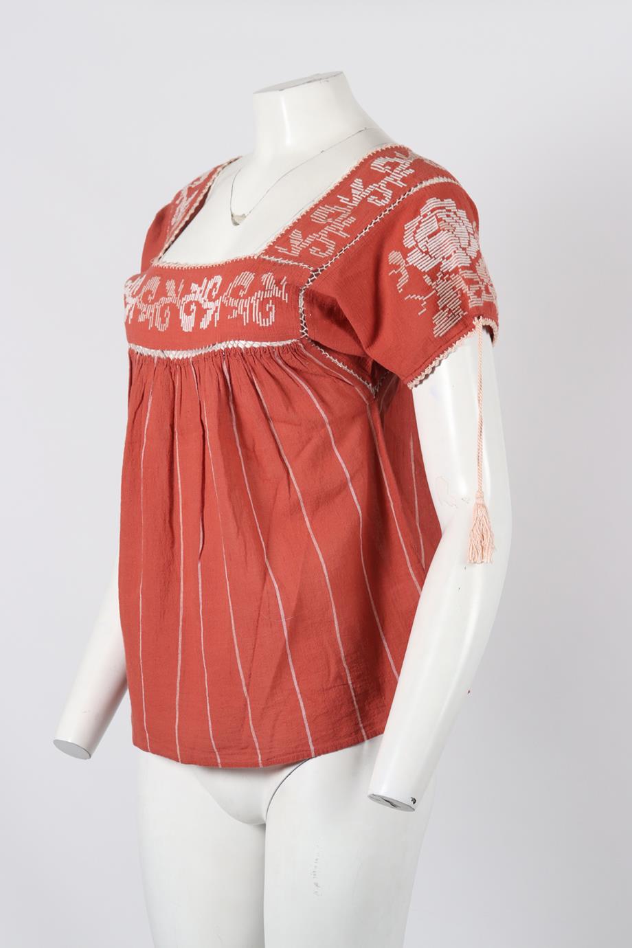 ULLA JOHNSON COTTON TOP US 2 UK 6
