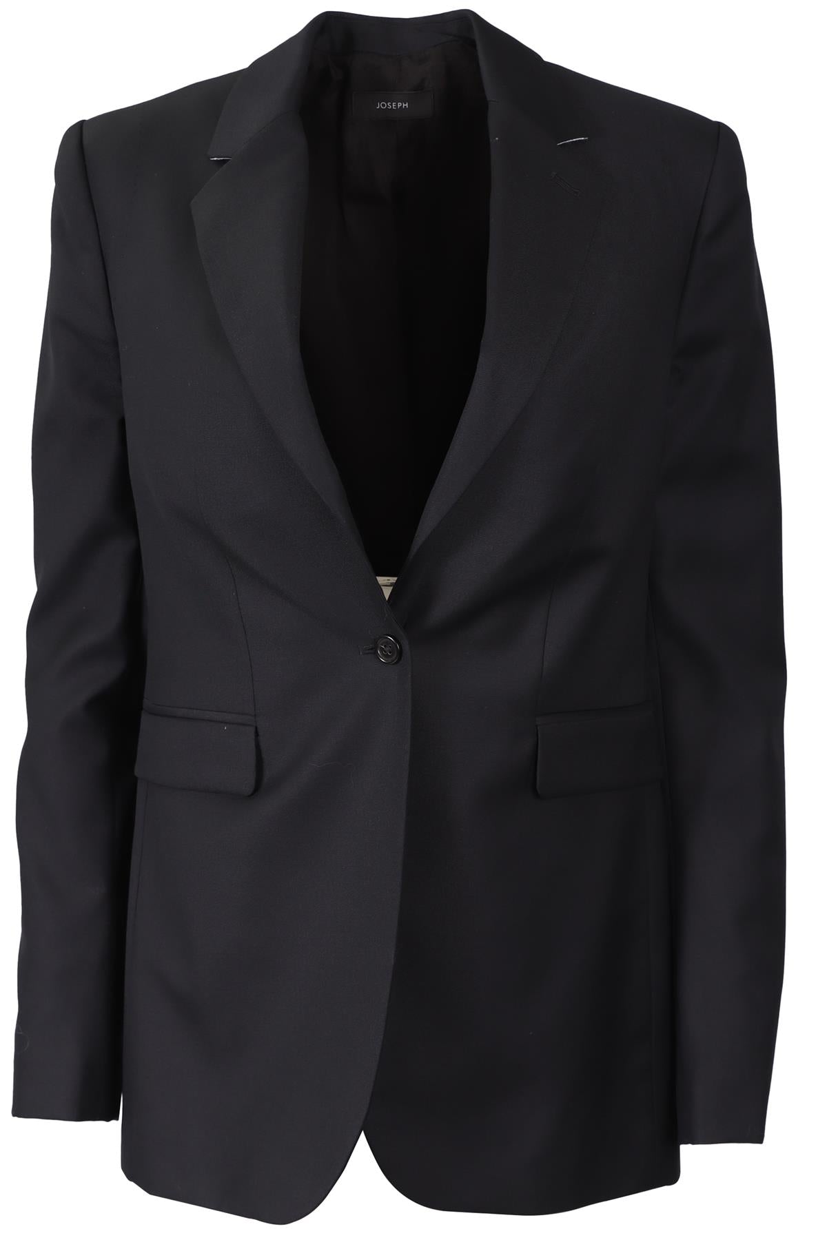 JOSEPH NAVY WOOL BLAZER IT 38 UK 6