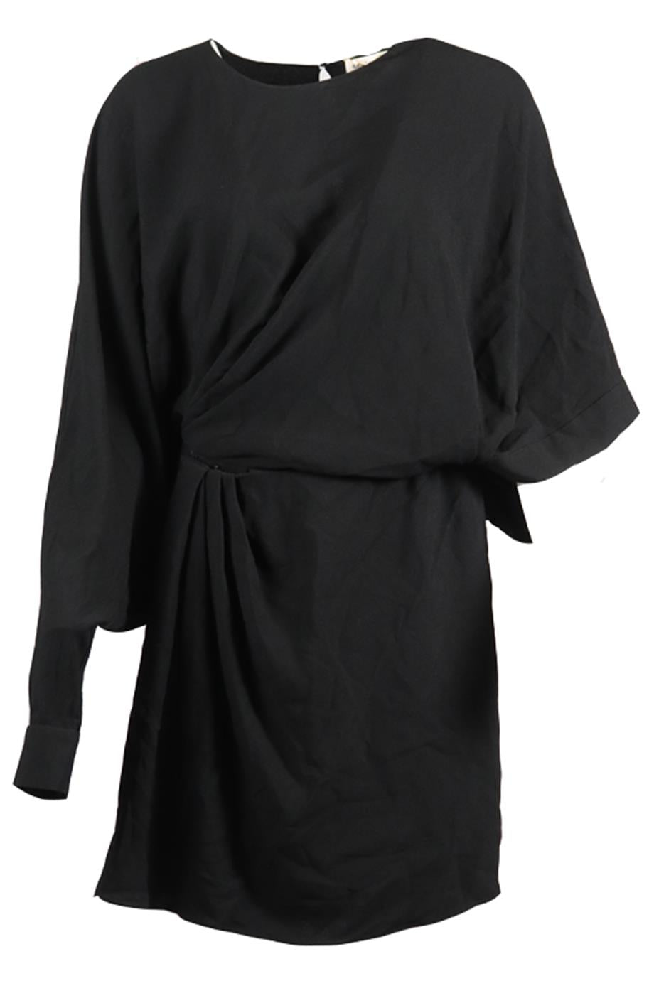 SAINT LAURENT CREPE MINI DRESS FR 40 UK 12