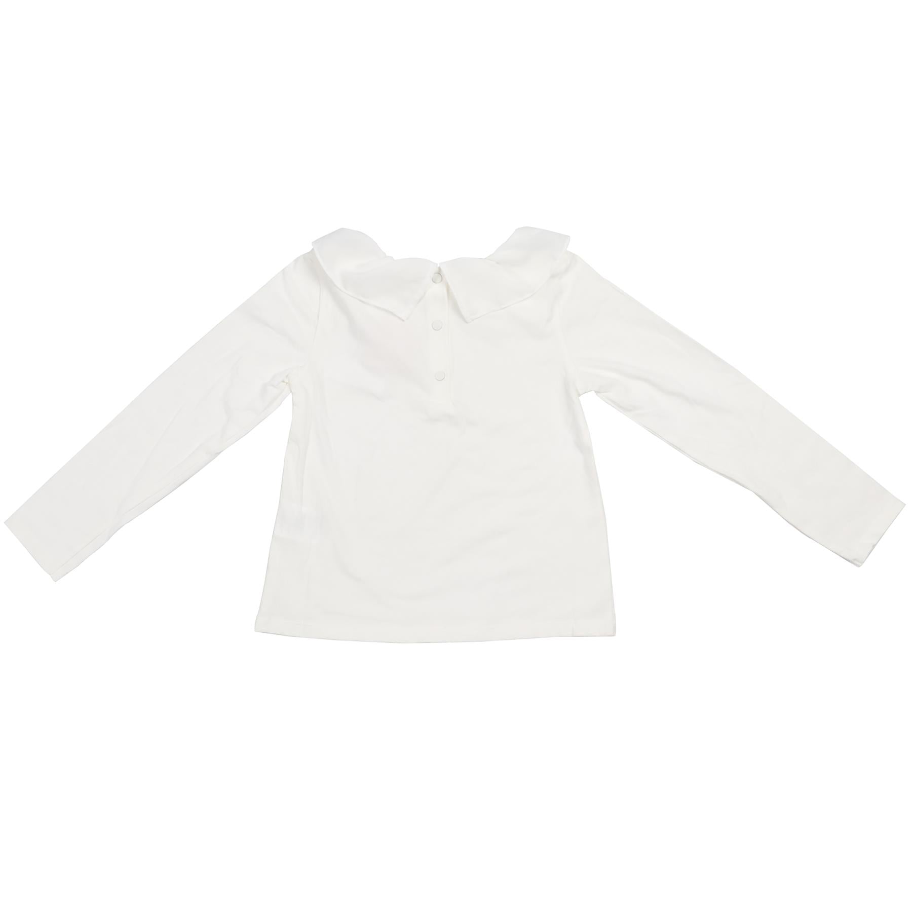 PATACHOU WHITE KIDS GIRLS COTTON TOP 8 YEARS