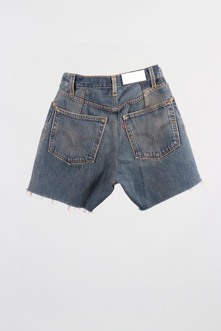 RE/DONE HIGH RISE DENIM SHORTS W24 UK 6