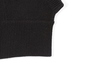RISE & FALL BLACK WOOL BALACLAVA ONE SIZE