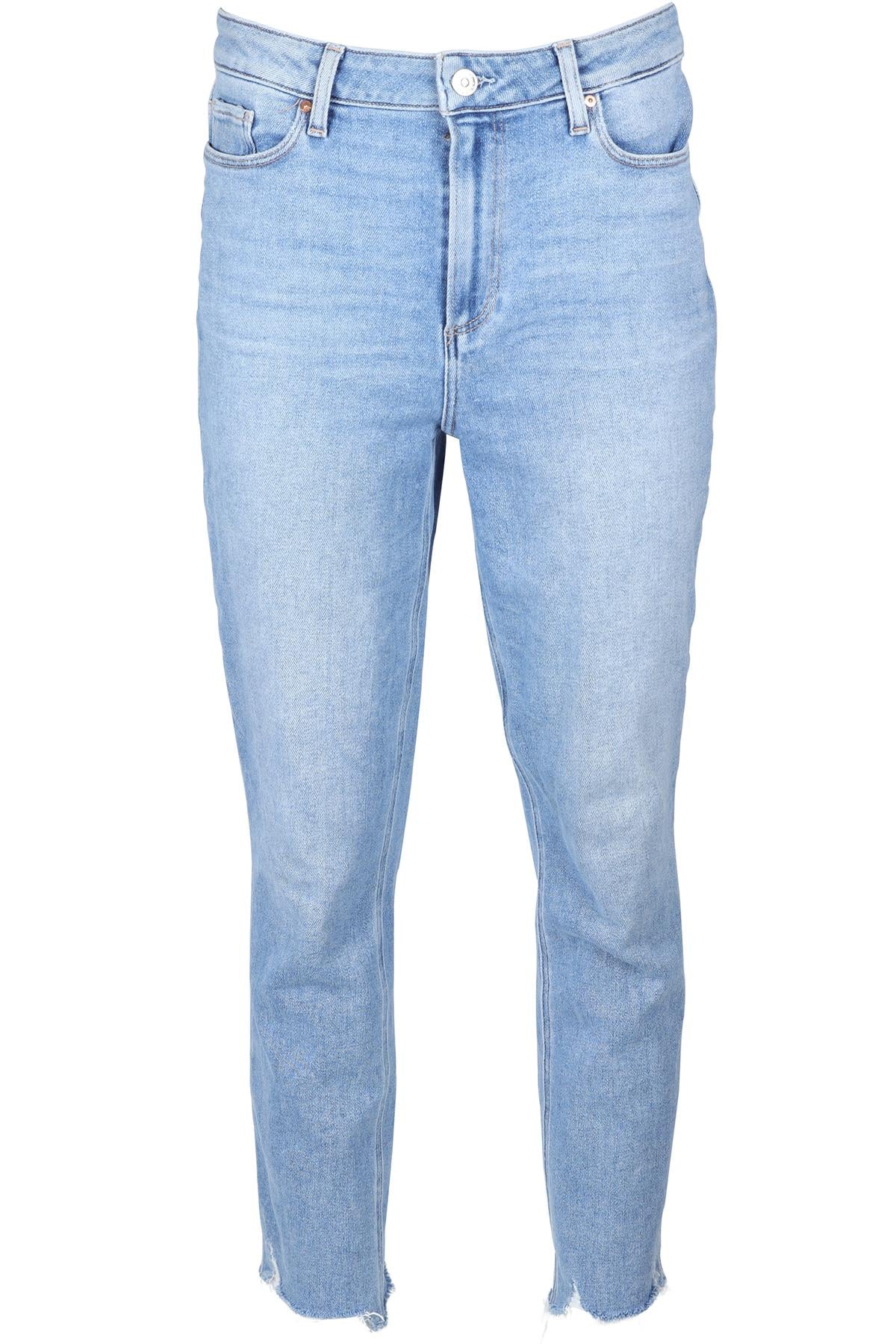 PAIGE BLUE HIGH RISE SKINNY JEANS W31 UK 12-14