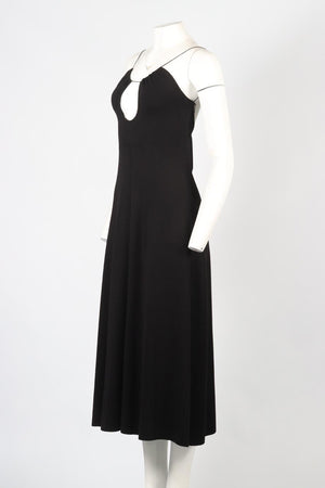 SAINT LAURENT WOOL MAXI DRESS MEDIUM