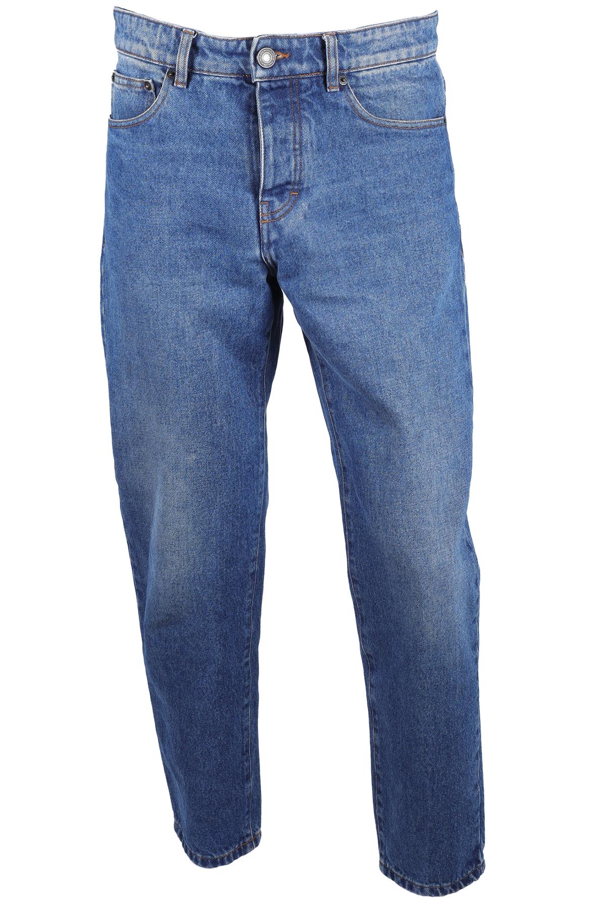 AMI PARIS BLUE MEN'S BLUE TAPERED JEANS UK/US WAIST 30