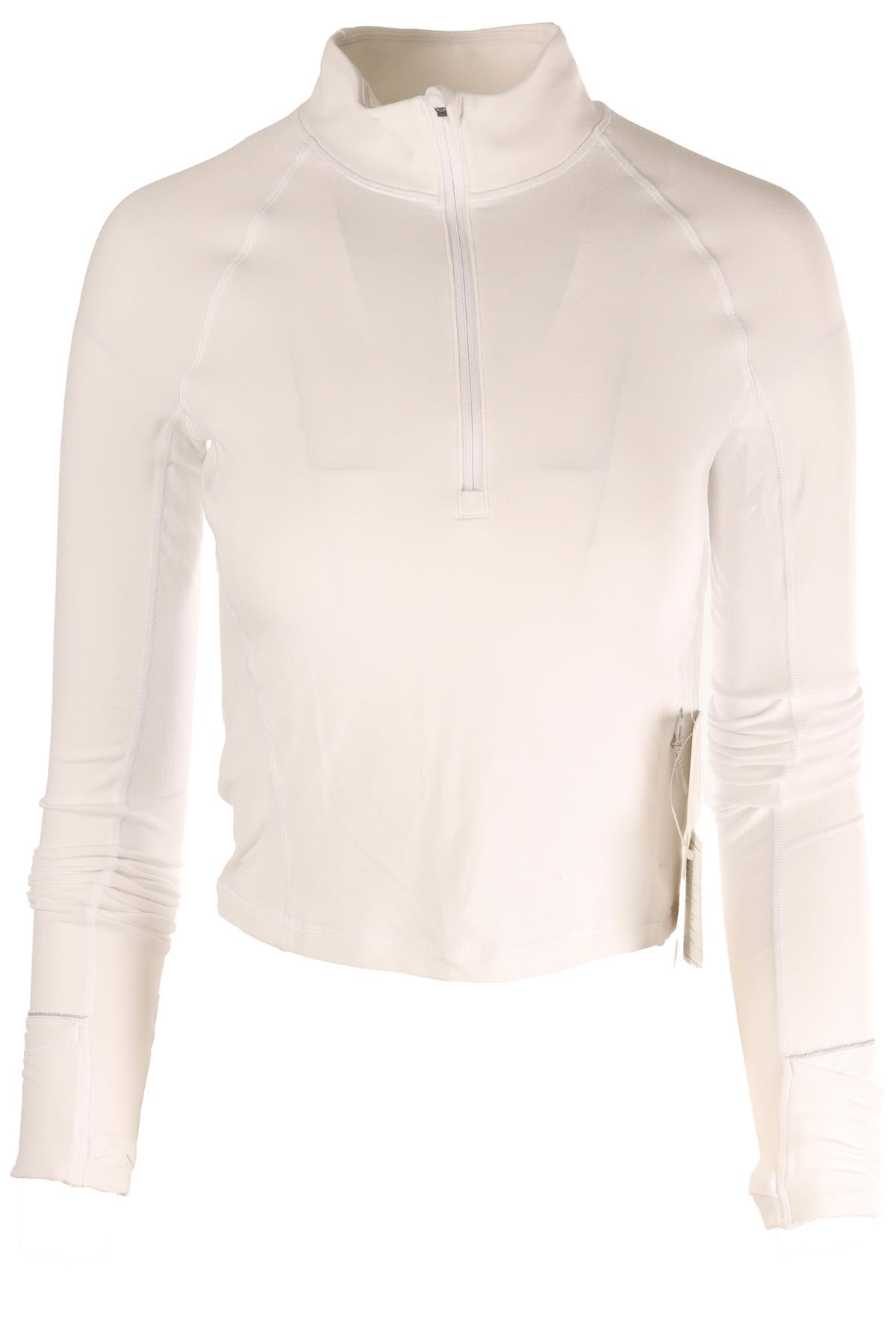 LULULEMON WHITE JERSEY TOP SMALL