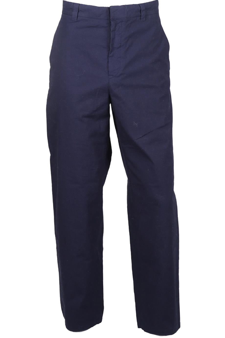 JIL SANDER MEN'S COTTON WIDE LEG PANTS IT 46 UK/US WAIST 30