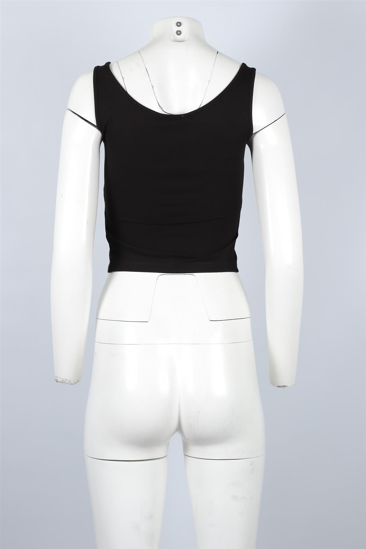 MIAOU BLACK JERSEY TOP XSMALL