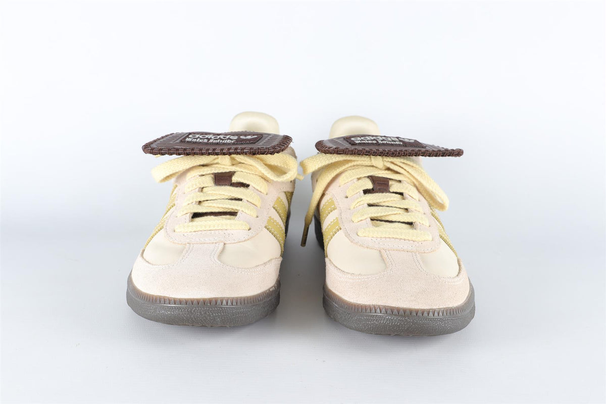 ADIDAS + WALES BONNER BEIGE SAMBA CREAM YELLOW SNEAKERS EU 40 UK 6.5 US 7