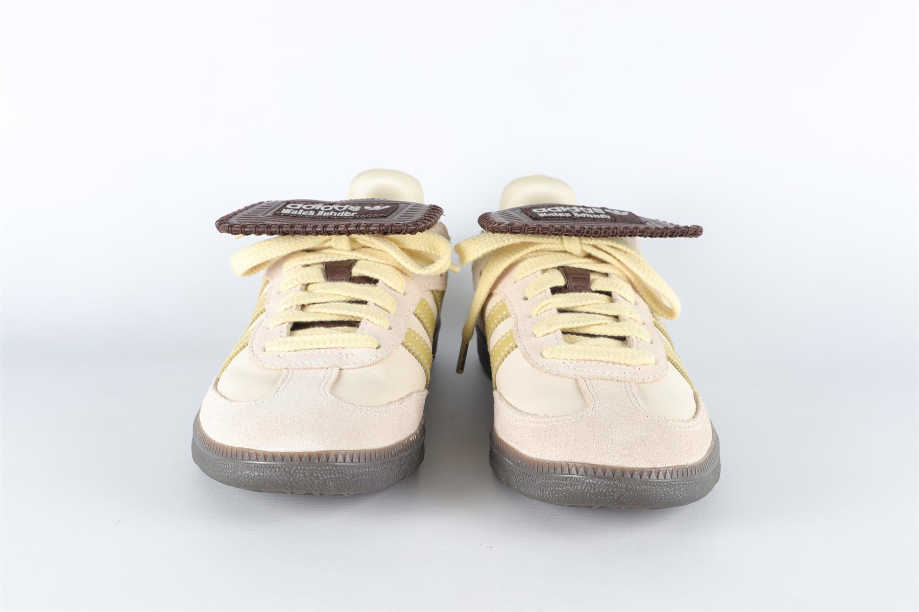 ADIDAS + WALES BONNER BEIGE SAMBA CREAM YELLOW SNEAKERS EU 40 UK 6.5 US 7