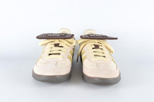 ADIDAS + WALES BONNER BEIGE SAMBA CREAM YELLOW SNEAKERS EU 40 UK 6.5 US 7
