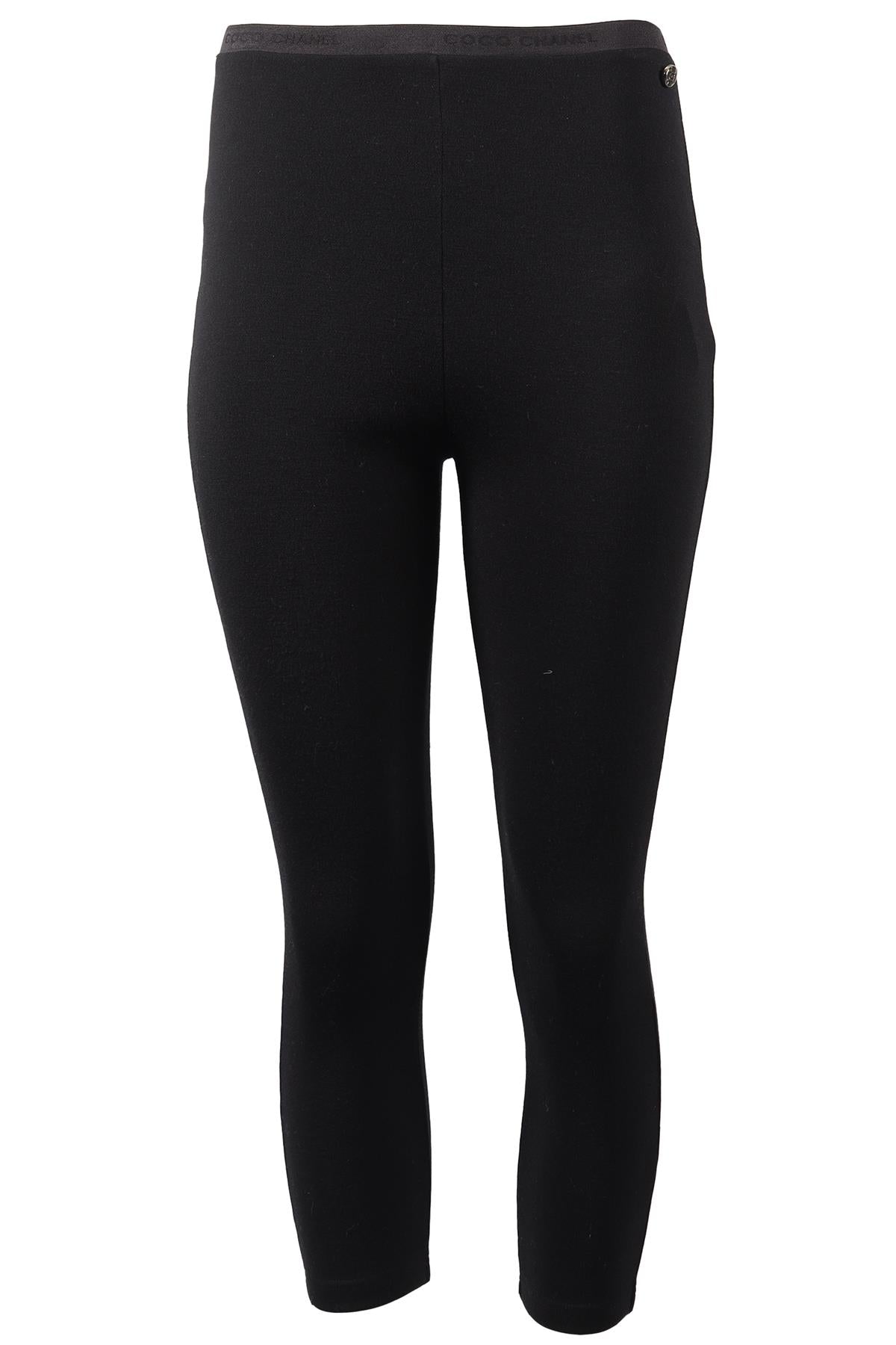 CHANEL 2022 WOOL LEGGINGS FR 38 UK 10