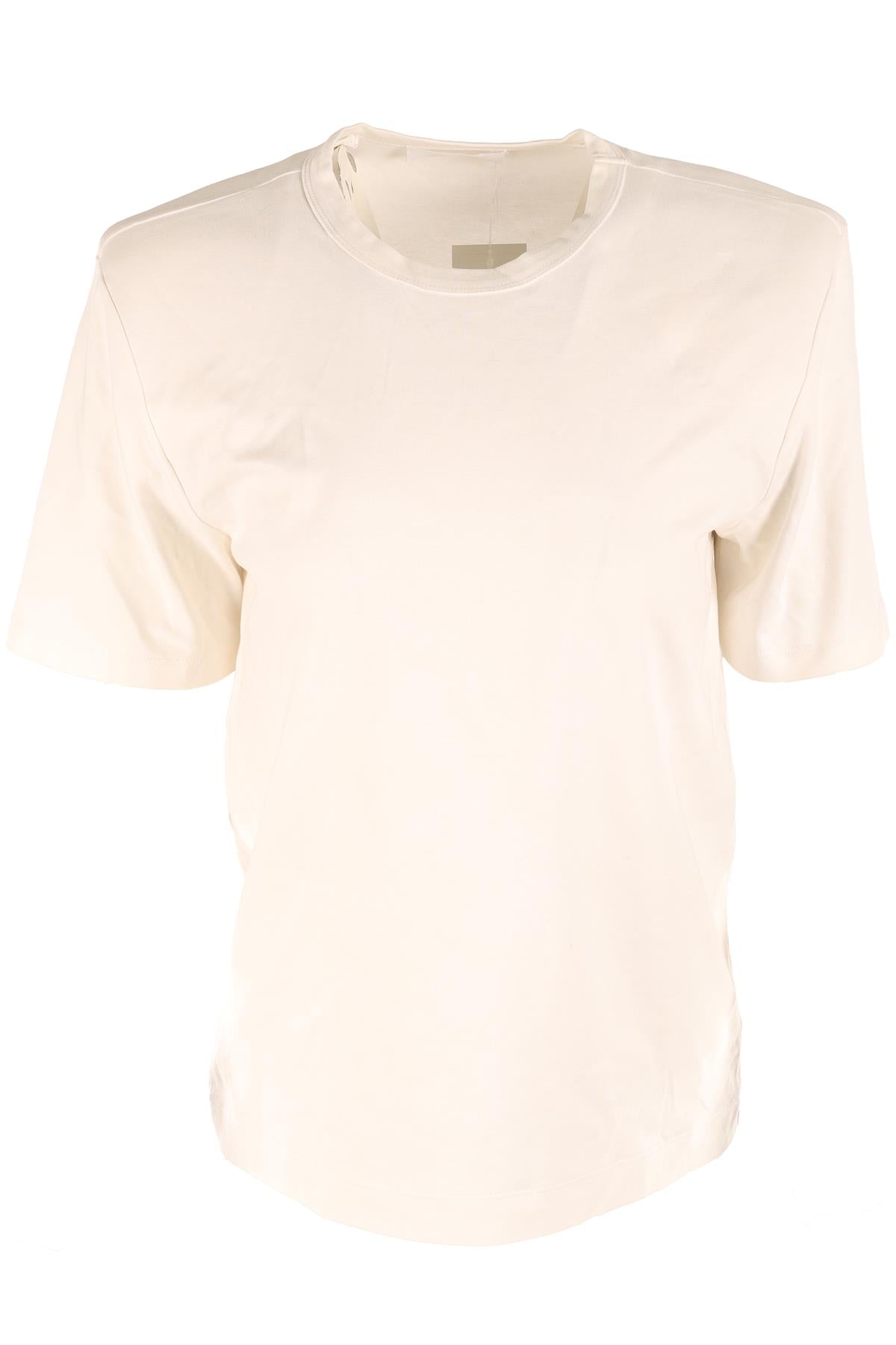 WARDROBE NYC WHITE COTTON T-SHIRT XSMALL