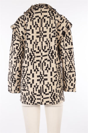 ISABEL MARANT ETOILE ECRU COTTON JACKET FR 38 UK 10