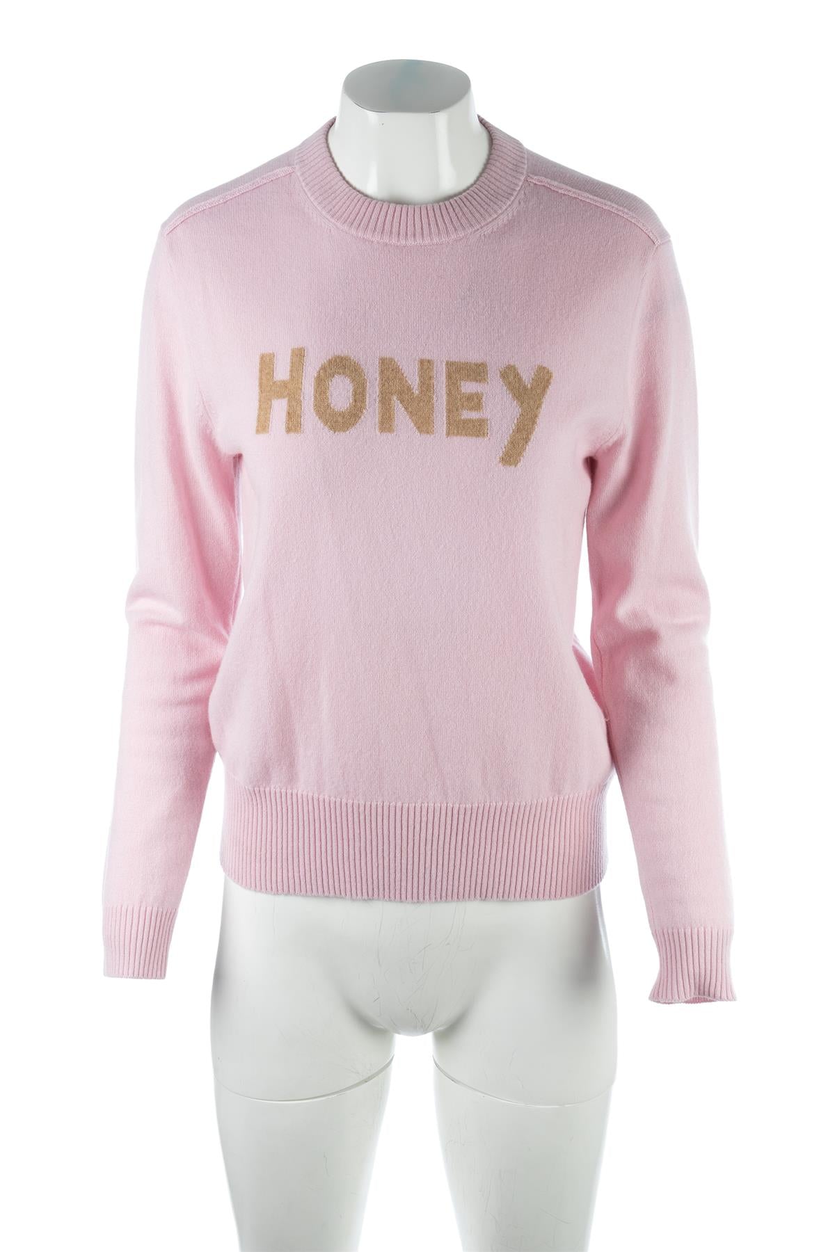 M&S X BELLA FREUD PINK CASHMERE SWEATER SMALL