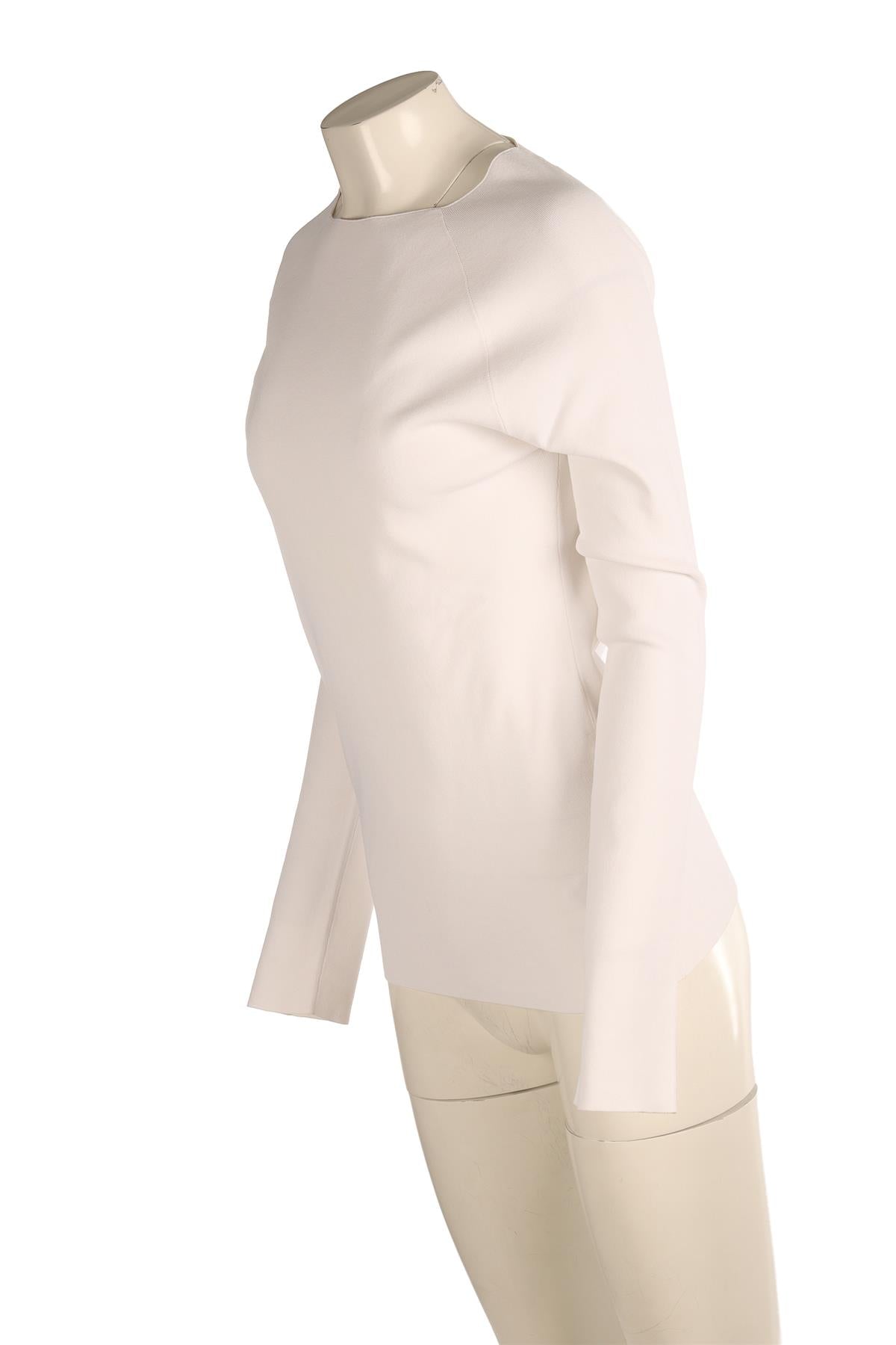 THE ROW WHITE COTTON TOP LARGE