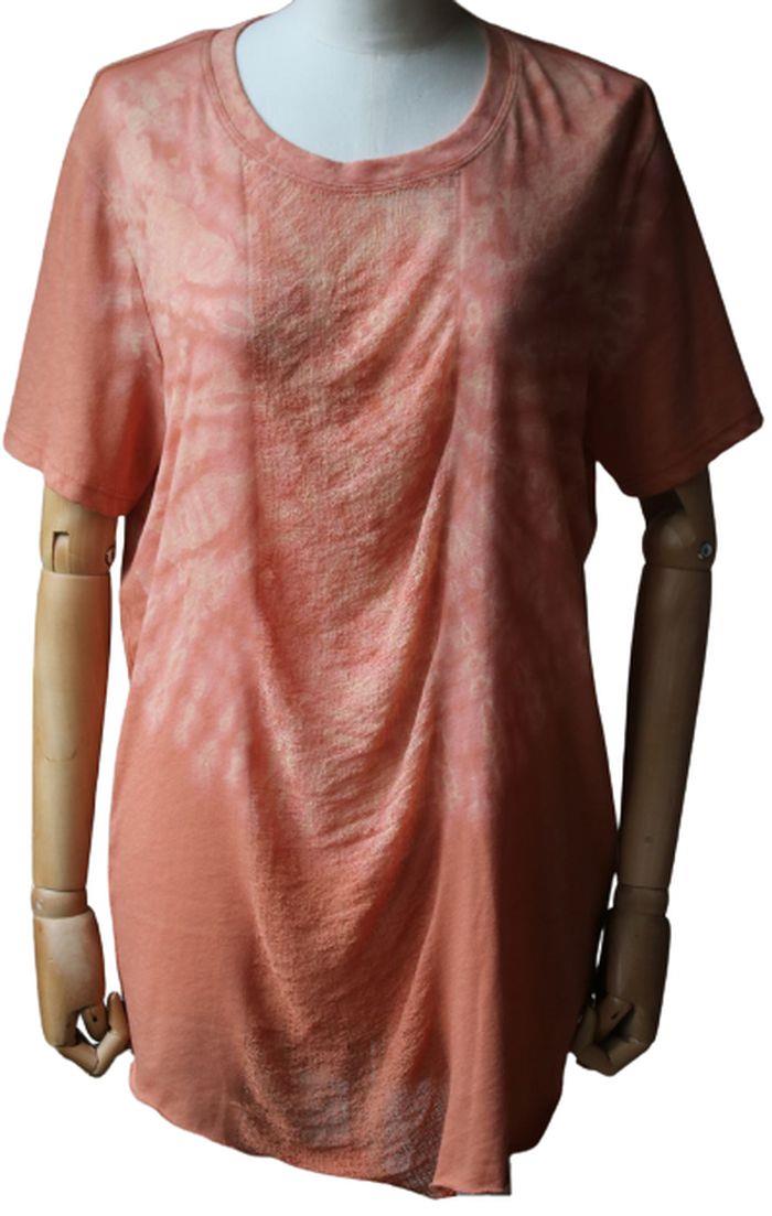 RAQUEL ALLEGRA MEN'S DISTRESSED TEE 1 UK 8