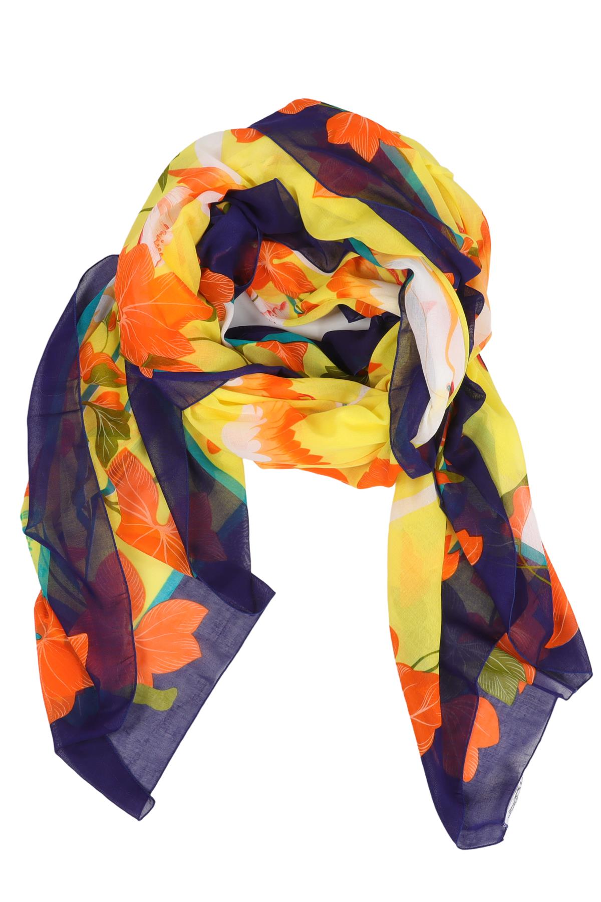 HERMÈS MULTI COTTON SCARF ONE SIZE