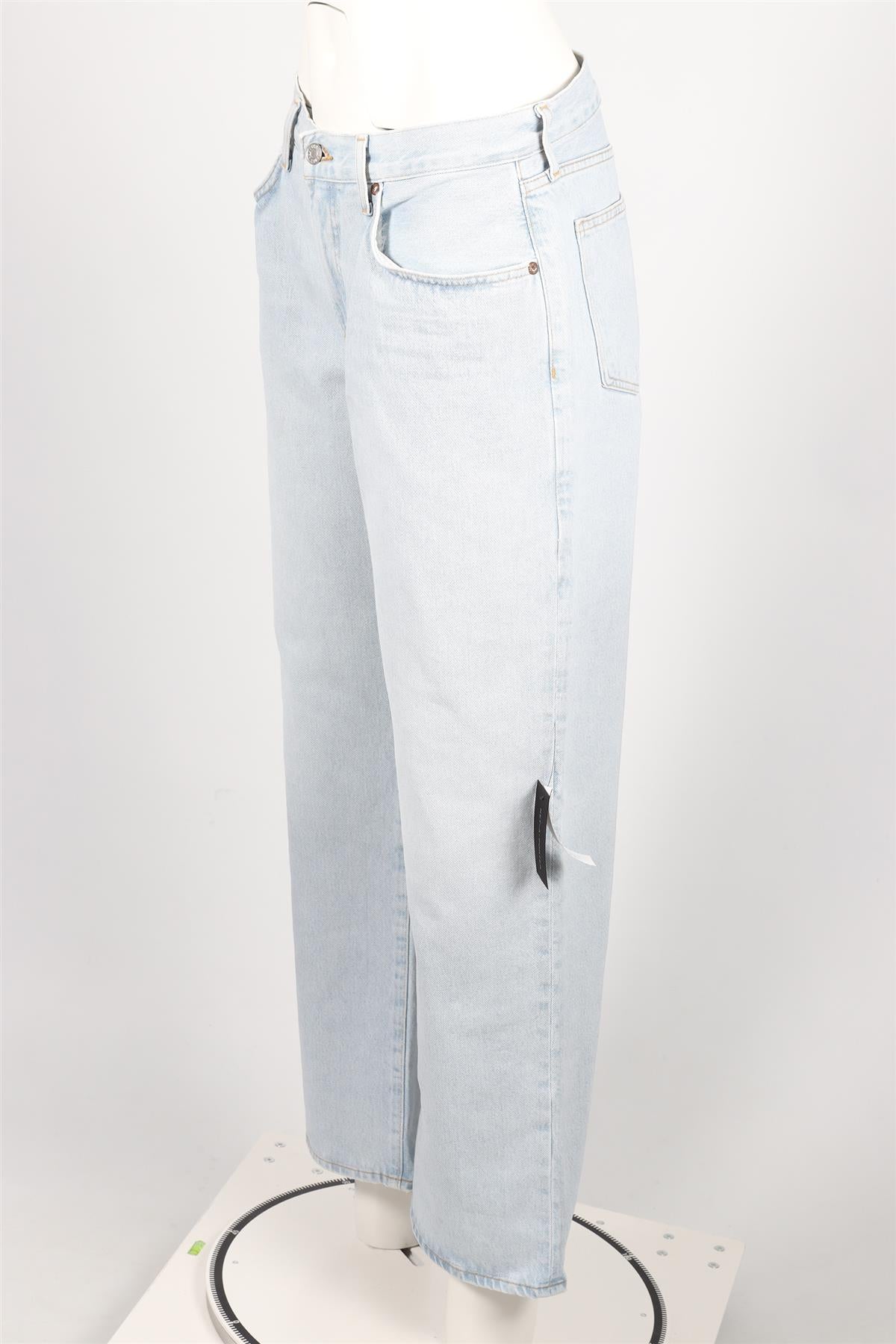 Agolde Blue Low Rise Straight Leg Jeans W28 UK 10