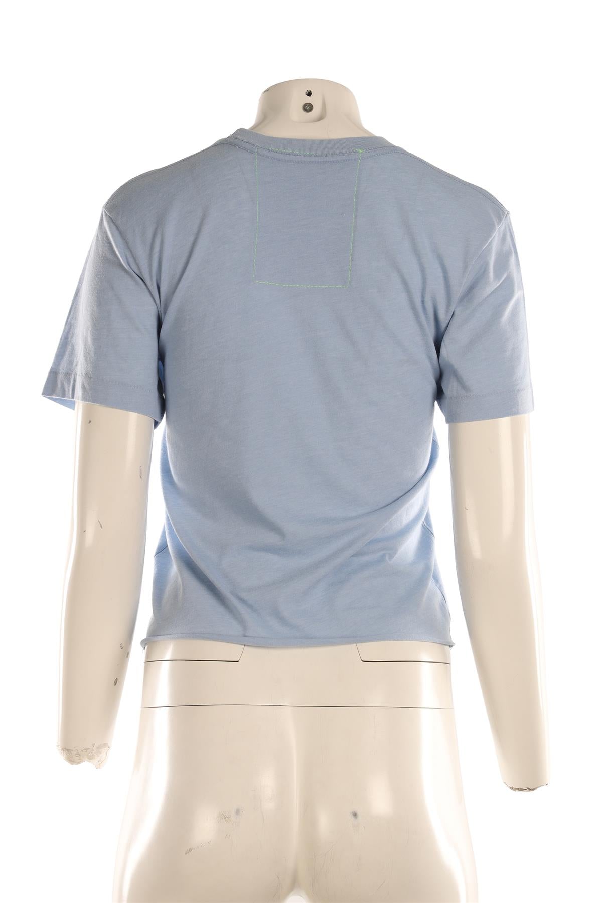 AVIATOR NATION BLUE COTTON T-SHIRT XSMALL