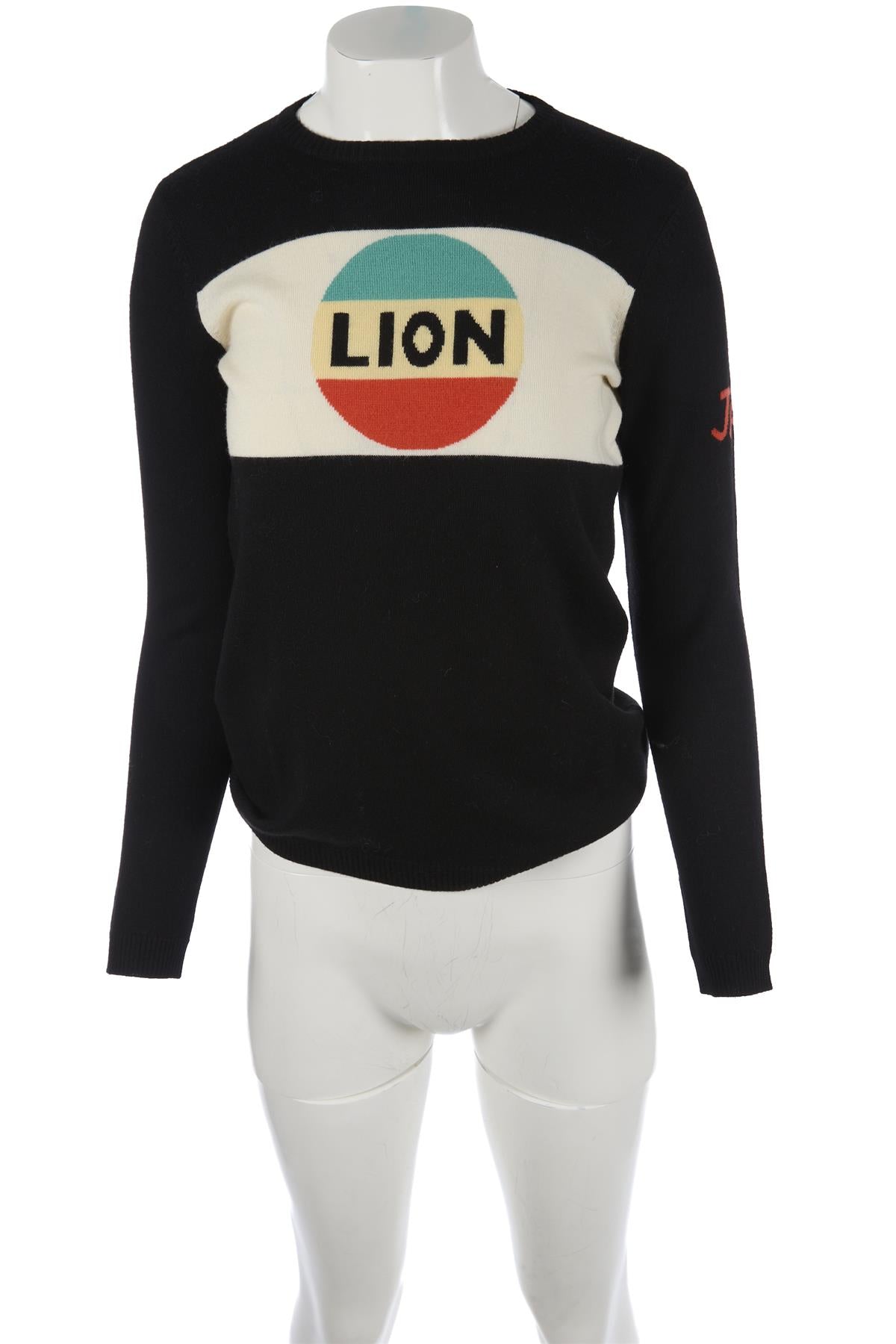 BELLA FREUD BLACK WOOL SWEATER SMALL