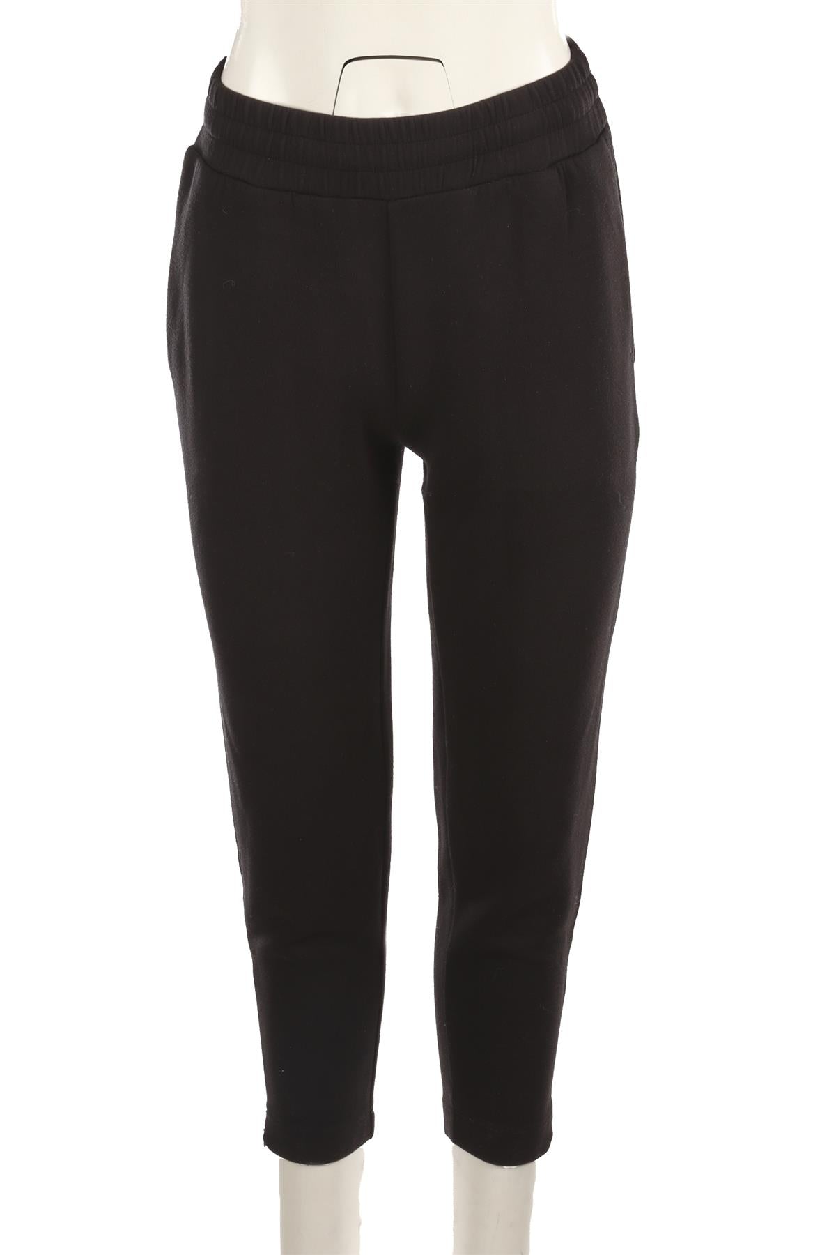 VARLEY BLACK JERSEY TRACK PANTS SMALL