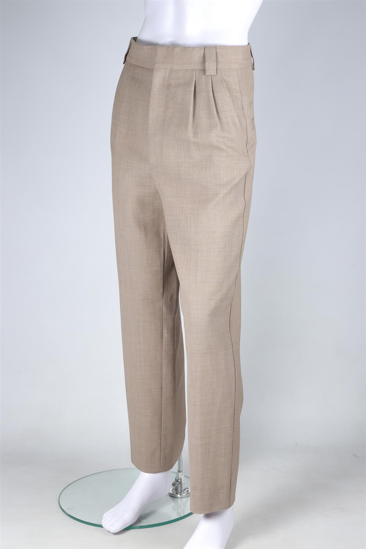 FEAR OF GOD BROWN MEN'S WOOL STRAIGHT LEG PANTS IT 46 UK/US W30