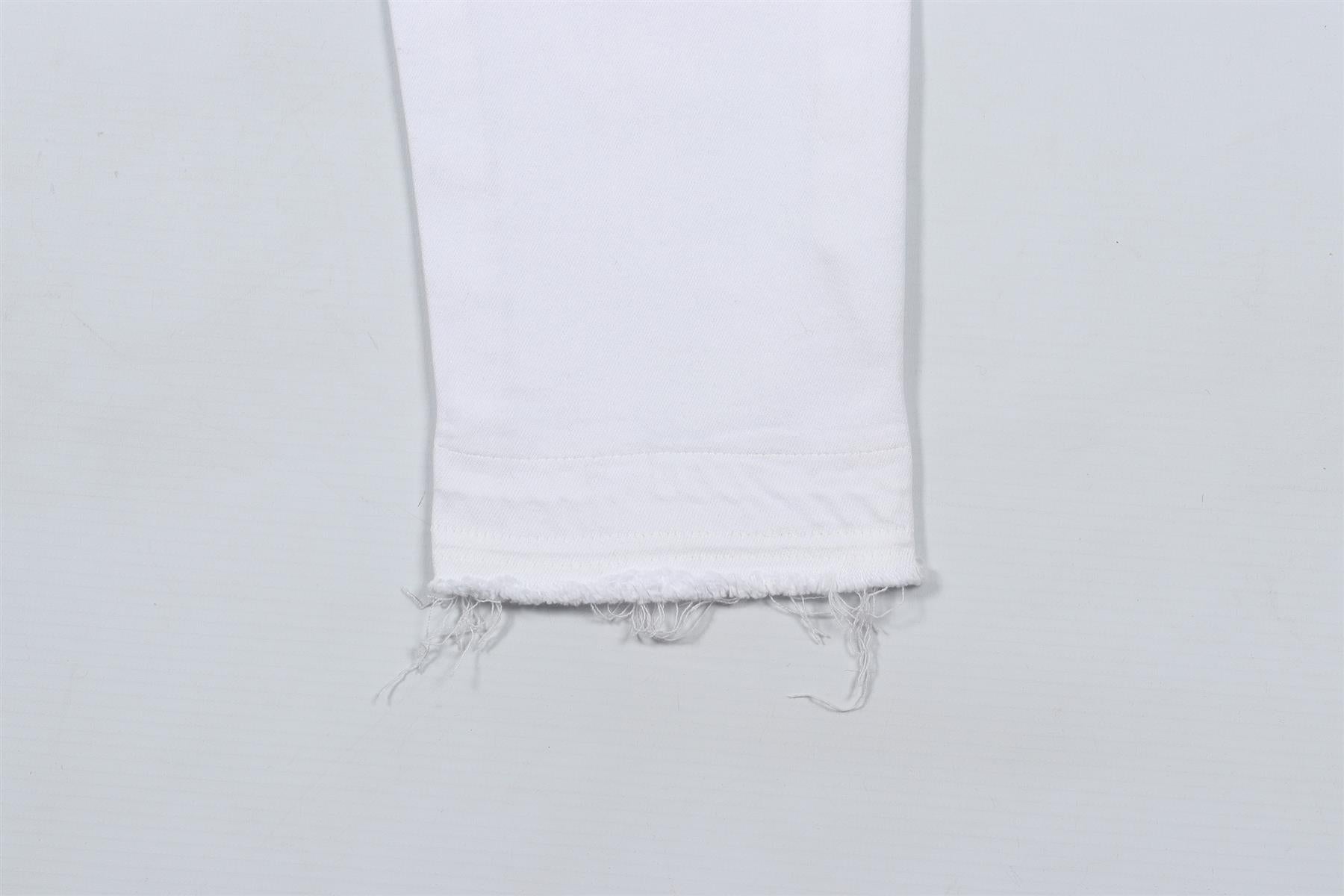 PAIGE WHITE MID RISE SKINNY JEANS W25 UK 6-8