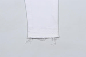 PAIGE WHITE MID RISE SKINNY JEANS W25 UK 6-8