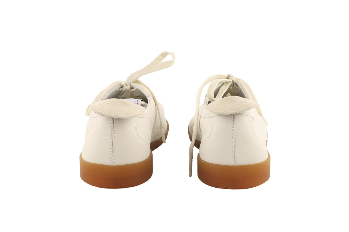 CHANEL WHITE 2026 CC LEATHER SNEAKER EU 38 UK 5 US 8