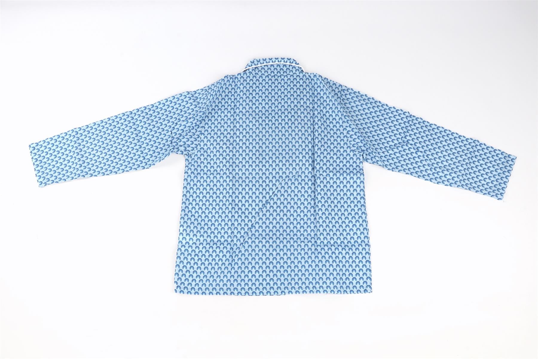 DEREK ROSE BLUE KIDS BOYS PYJAMA SET 7-8 YEARS