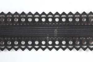ALAÏA BLACK LEATHER WAIST BELT 75 CM