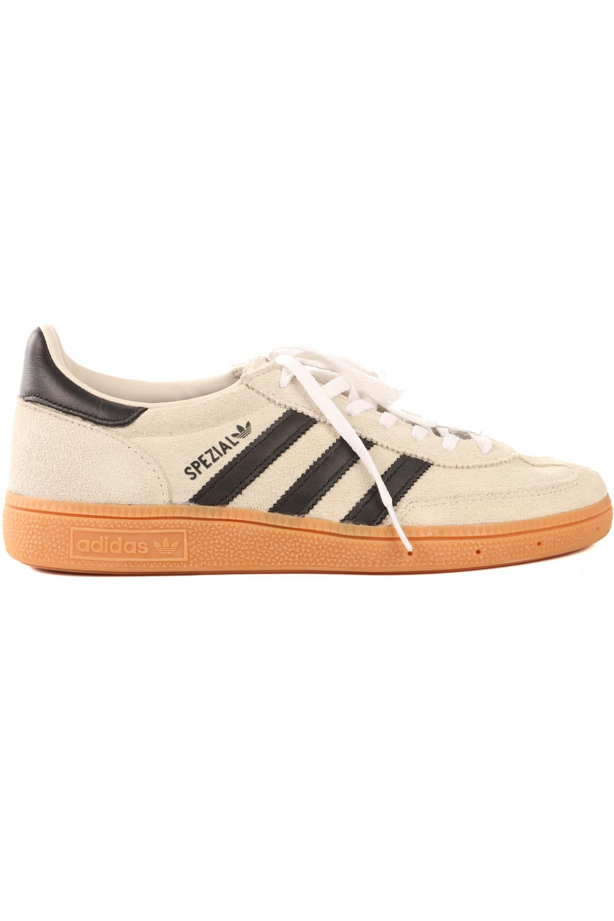 ADIDAS GREY HANDBALL SPEZIAL CREAM BLACK SNEAKERS EU 39 1/3 UK 6 US 7.5