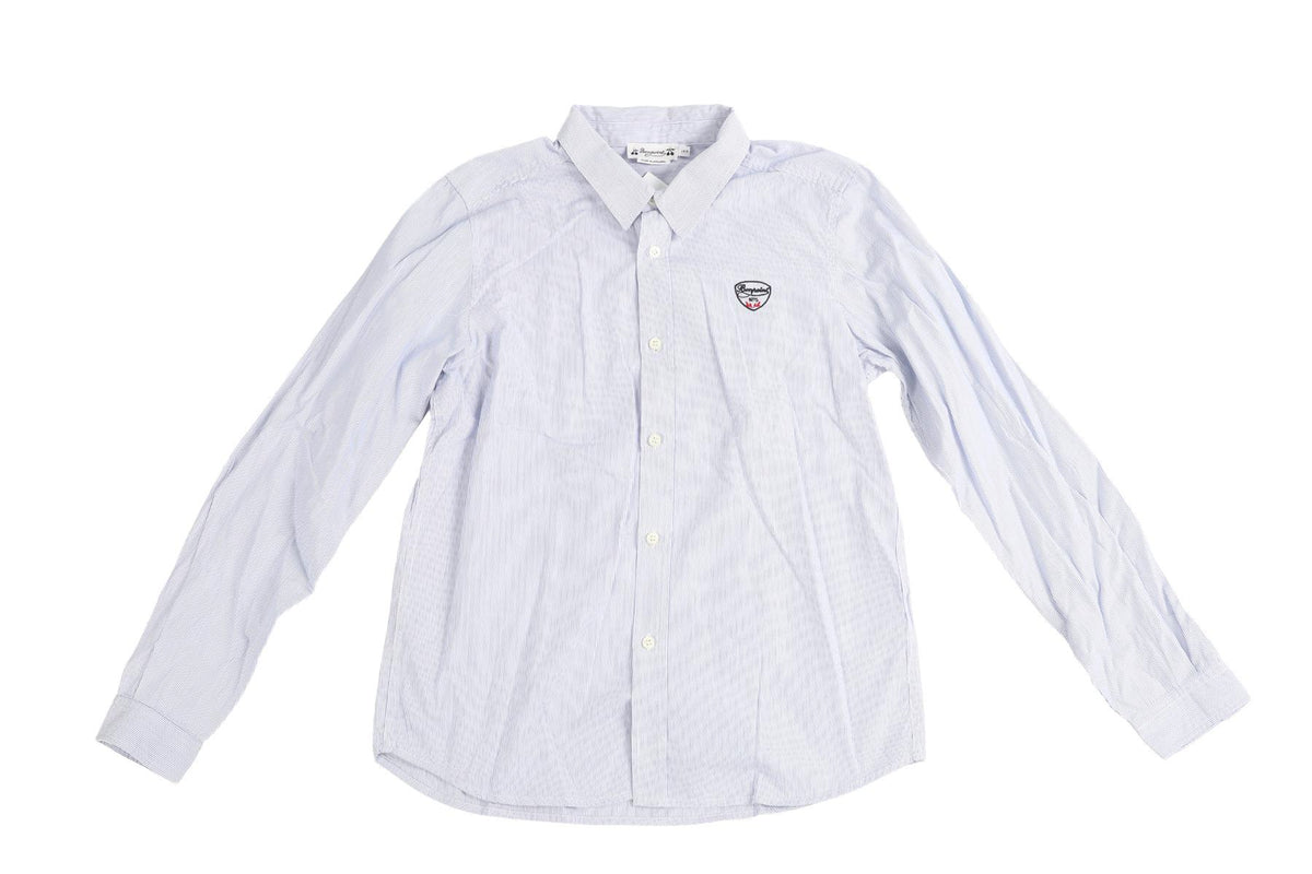 BONPOINT BLUE TEEN BOYS SHIRT 14 YEARS