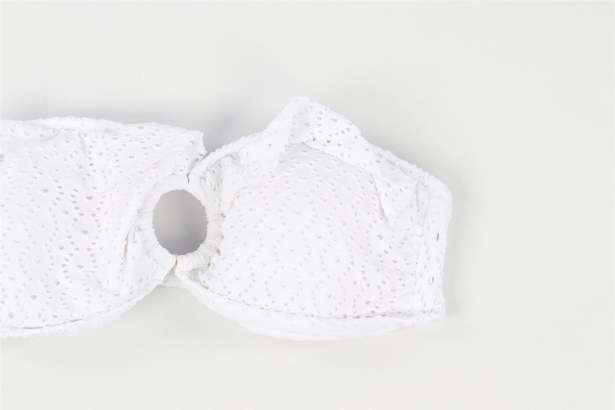 MELISSA ODABASH WHITE BIKINI UK 10