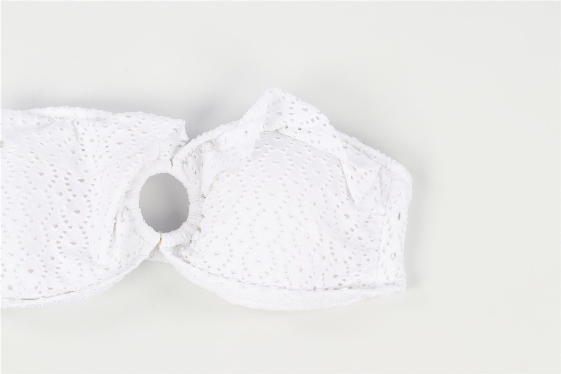 MELISSA ODABASH WHITE BIKINI UK 10