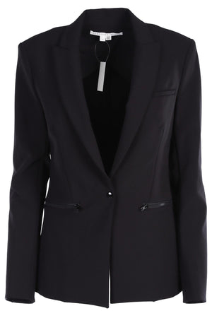 VERONICA BEARD BLACK JERSEY BLAZER US 6 UK 10
