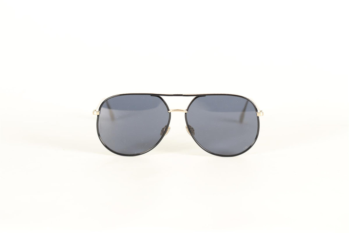 CHRISTIAN DIOR ROUND FRAME METAL SUNGLASSES