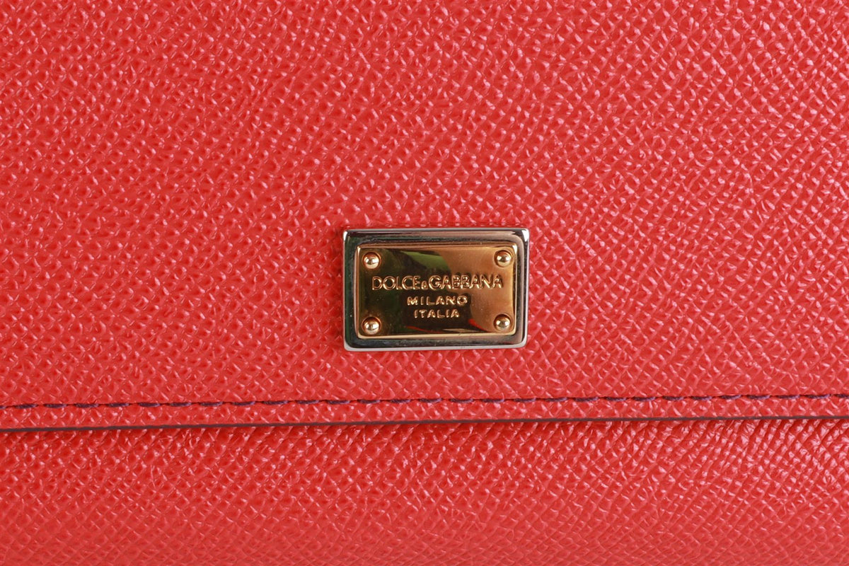 DOLCE & GABBANA MULTI MISS SICILY SMALL LEATHER CROSSBODY BAG
