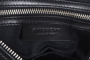 GIVENCHY BLACK PANDORA SMALL LEATHER SHOULDER BAG