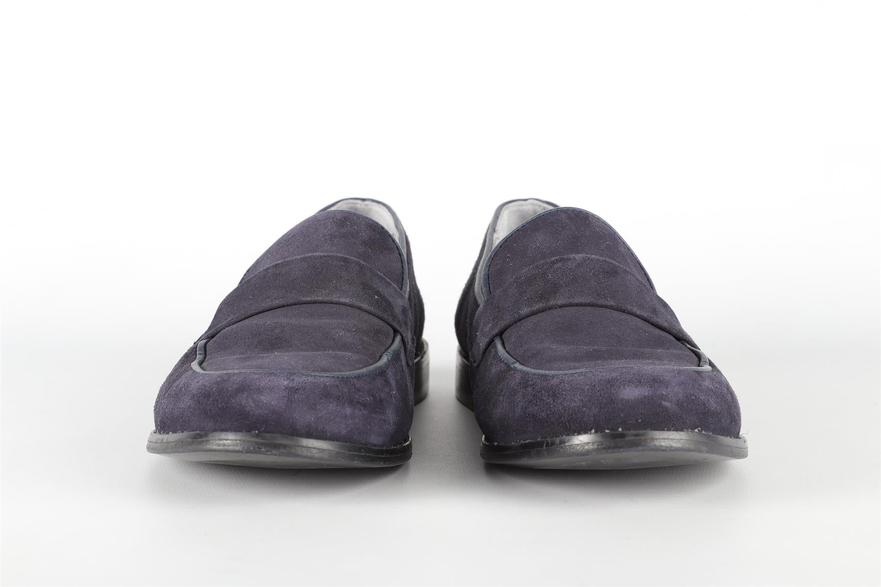 BONPOINT NAVY KIDS BOYS LOAFERS EU 35 UK 2.5 US 3.5