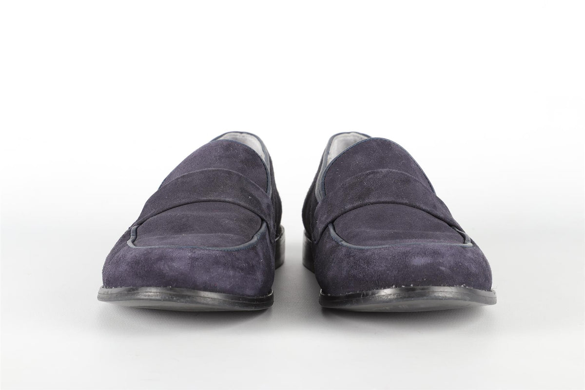 BONPOINT NAVY KIDS BOYS LOAFERS EU 35 UK 2.5 US 3.5