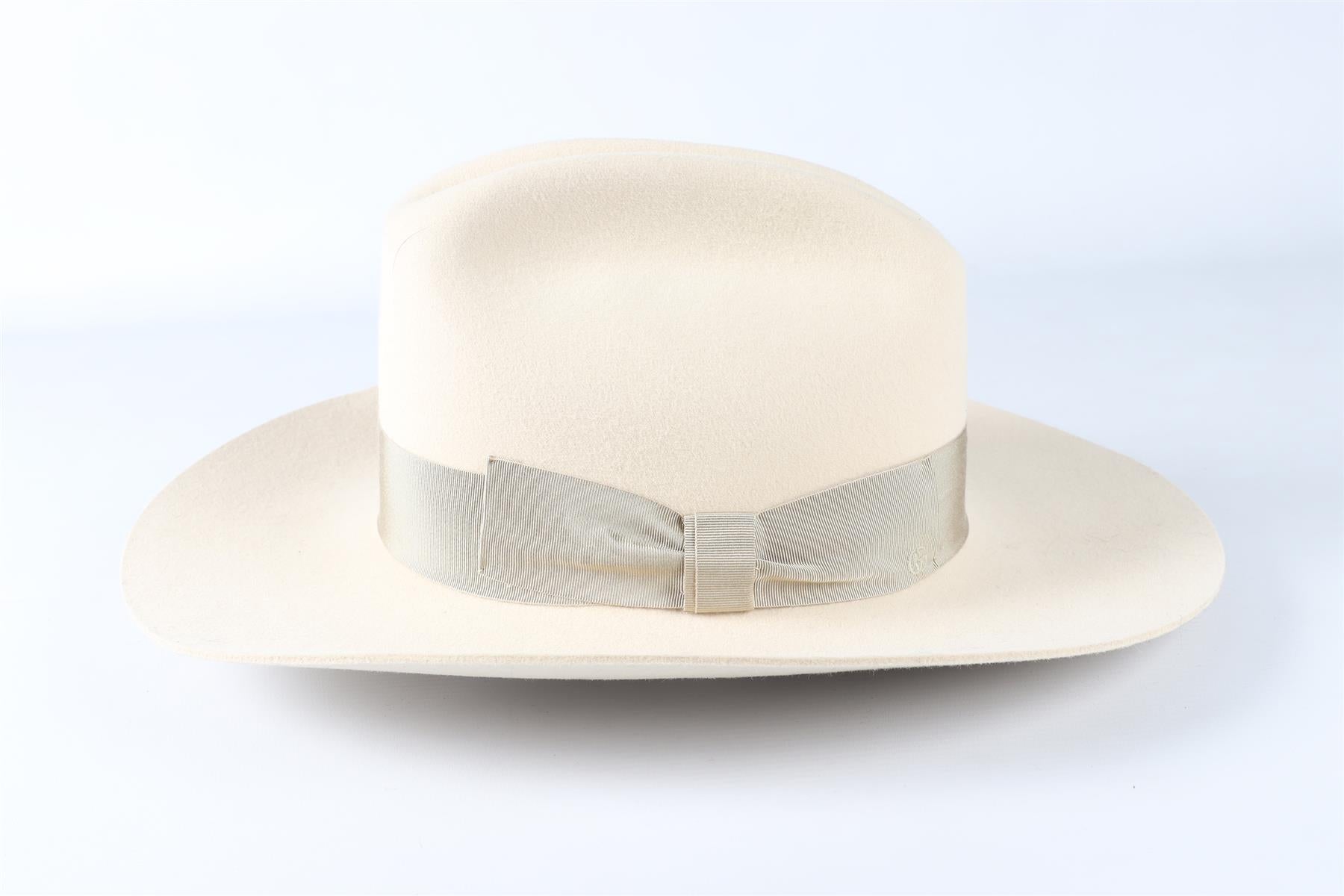 GUCCI BEIGE FELT COWBOY HAT LARGE