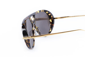 BOTTEGA VENETA BROWN FRAME SUNGLASSES
