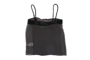 TOM FORD BLACK SILK TOP IT 36 UK 4