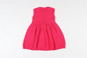 CHRISTIAN DIOR PINK BABY GIRLS COTTON DRESS 18 MONTHS