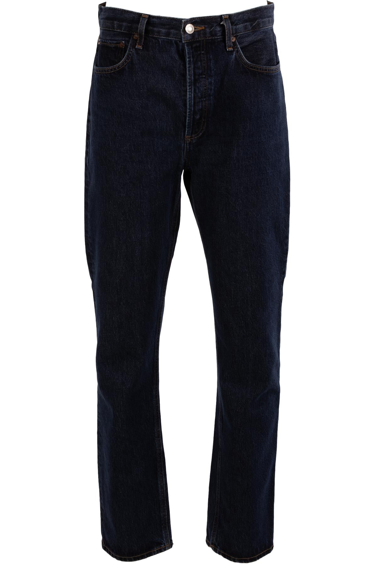 AGOLDE BLUE HIGH RISE STRAIGHT LEG JEANS W28 UK 10