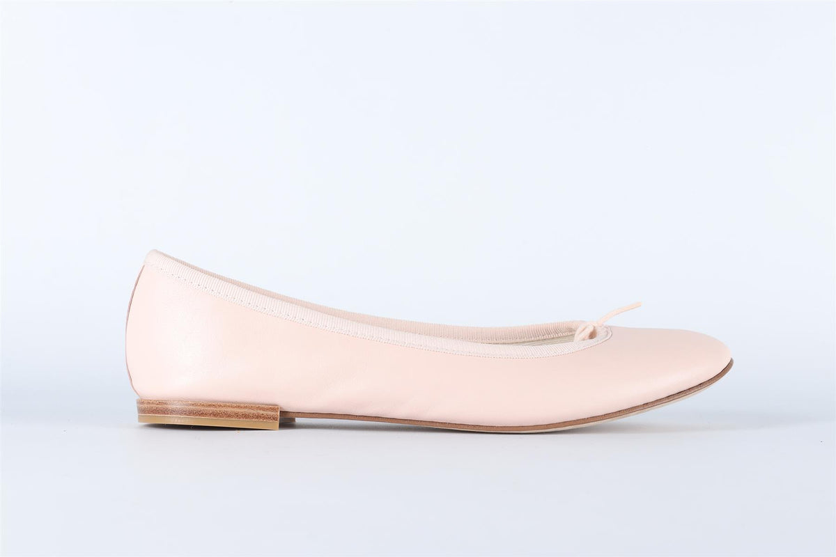 REPETTO PINK LEATHER BALLET FLATS EU 38.5 UK 5.5 US 8.5