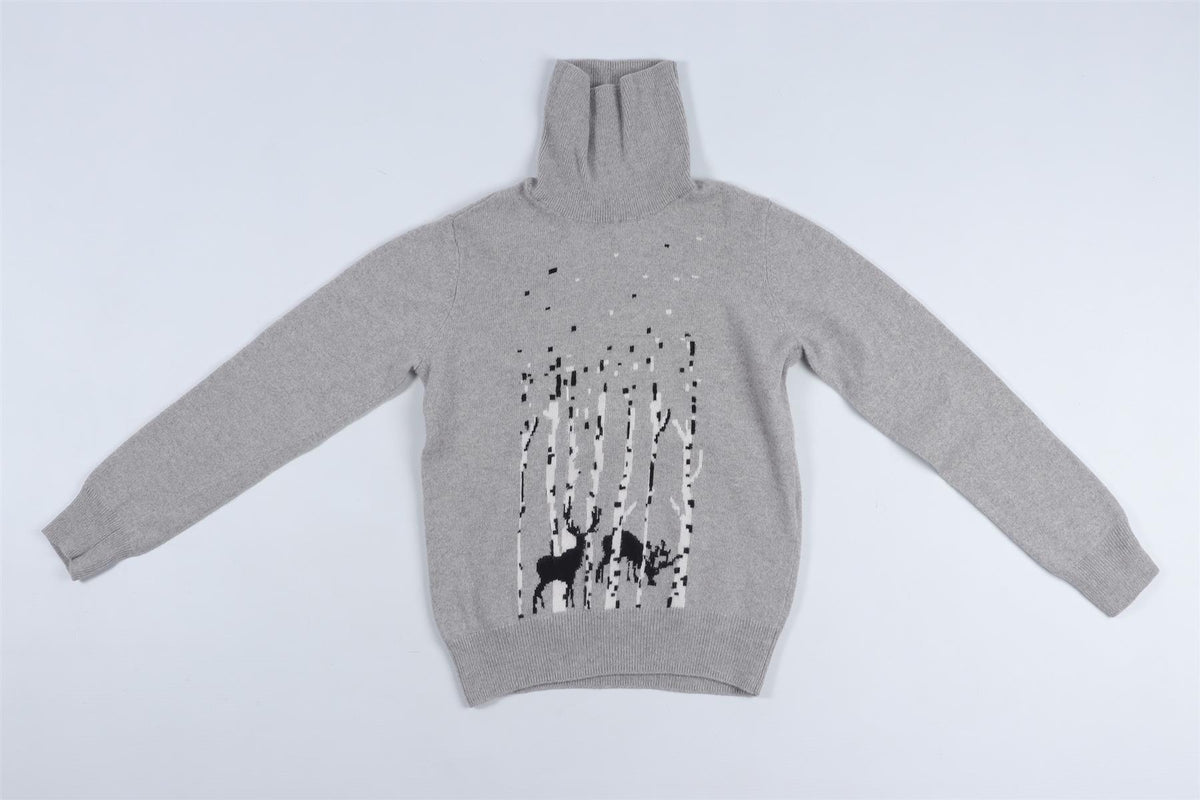 IL GUFO GREY KIDS BOYS SWEATER 8 YEARS
