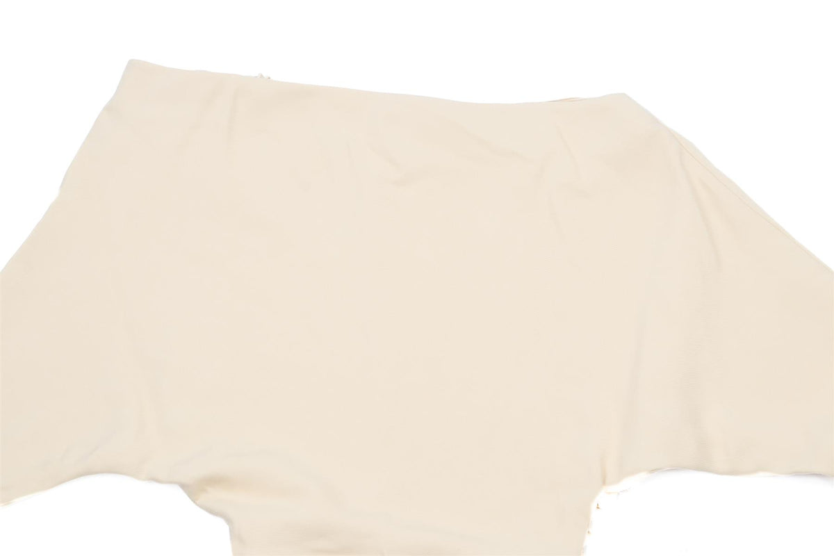 KHAITE CREAM CREPE MINI DRESS US 0 UK 4